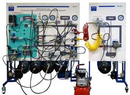 Лабораторный стенд «Пневматическая система грузового автомобиля КАМАЗ с прицепом» - fgospostavki.ru - Балашиха