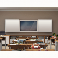 «Фибоначчи» - Интерактивная раздвижная доска с магнитно-маркерной поверхностью - fgospostavki.ru - Балашиха