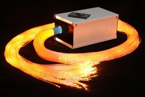 Пучок фибероптических волокон с боковым точечным свечением «Звёздный дождь» 150х2 м в комплекте с источником света - fgospostavki.ru - Балашиха