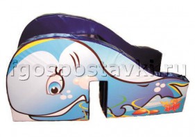 Горка "Кит" для сухого бассейна - fgospostavki.ru - Балашиха