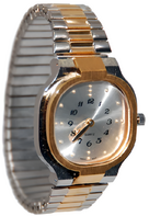 Часы со шрифтом Брайля мужские золото-серебро - fgospostavki.ru - Балашиха