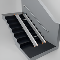 Пандус откидной (850 миллиметров) - fgospostavki.ru - Балашиха