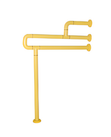 Поручень напольно-настенный с антибактериальным покрытием (желтый) - fgospostavki.ru - Балашиха