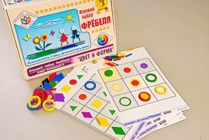Игровой набор Фребеля "Цвет и форма" (серия "Эксперимент") - fgospostavki.ru - Балашиха