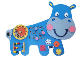 Бизиборд «Добрый бегемот» - fgospostavki.ru - Балашиха