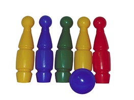 Кегли (5 штук, 1 мяч) - fgospostavki.ru - Балашиха