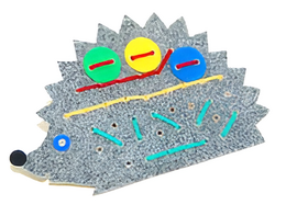 Игра-шнуровка для слабовидящих детей "Ежик" - fgospostavki.ru - Балашиха