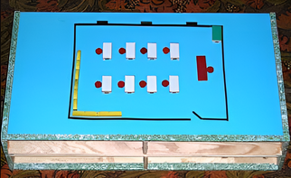 Магнитный набор для реабилитации "Ориентир" (для слепых и слабовидящих детей) - fgospostavki.ru - Балашиха