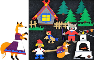 Пособие для слабовидящих детей - Театр-сказка "Жихарка" - fgospostavki.ru - Балашиха