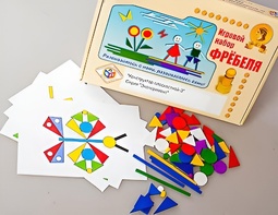 Игровой набор Фребеля "Конструктор плоскостной-3" (Серия "Эксперимент") - fgospostavki.ru - Балашиха
