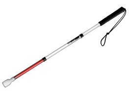 Трость складная графит детская на крючке 85 сантиметров (3 светоотражающих звена) - fgospostavki.ru - Балашиха