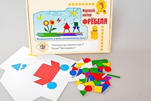 Игровой набор Фребеля "Конструктор плоскостной-1" (Серия "Эксперимент") - fgospostavki.ru - Балашиха