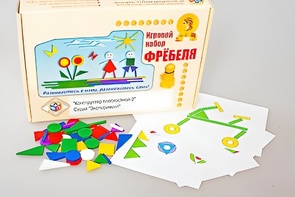 Игровой набор Фребеля "Конструктор плоскостной-2" (Серия "Эксперимент") - fgospostavki.ru - Балашиха