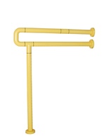 Желтый поручень напольно-настенный с антибактериальным покрытием - fgospostavki.ru - Балашиха