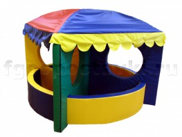 Сухой бассейн-трансформер "Карусель" 6 элементов с шариками - fgospostavki.ru - Балашиха