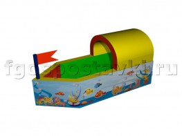 Сухой бассейн "Кораблик" с шелкографией - fgospostavki.ru - Балашиха