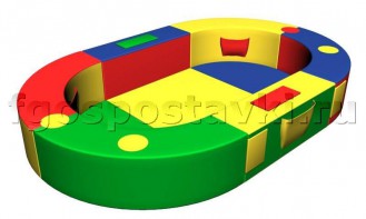 Манеж овальный 150х100х30 сантиметров - fgospostavki.ru - Балашиха