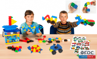 Конструктор Природа и техника (200 деталей) - fgospostavki.ru - Балашиха