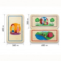 Набор стеновых панелей «Мои увлечения - Любимые занятия» - fgospostavki.ru - Балашиха