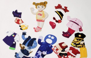 Магнитная игра "Одень куклу Анфису" - fgospostavki.ru - Балашиха