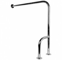 Поручень стационарный Г-образный (правая) - fgospostavki.ru - Балашиха