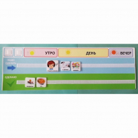 Визуальное расписание на день (для карточек размером 5-5 и 6-6 см) - fgospostavki.ru - Балашиха