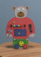 Бизиборд «Папа-медведь» - fgospostavki.ru - Балашиха