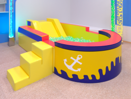 Бассейн сухой фигурный разборный - fgospostavki.ru - Балашиха