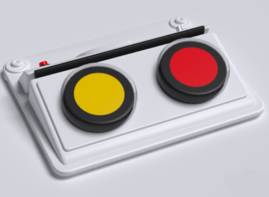 Игровой коммуникатор 2-х кнопочный со вставкой - fgospostavki.ru - Балашиха