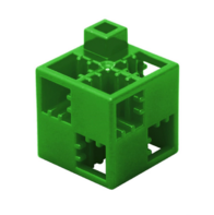 Кубик-основание зеленый 20х20 Artec - fgospostavki.ru - Балашиха