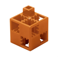 Кубик-основание коричневый 20х20 Artec - fgospostavki.ru - Балашиха