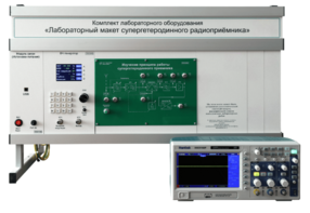 Комплект лабораторного оборудования «Лабораторный макет супергетеродинного радиоприёмника»  - fgospostavki.ru - Балашиха