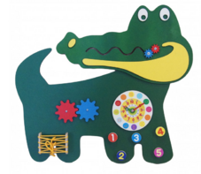 Бизиборд «Зеленый крокодил» - fgospostavki.ru - Балашиха