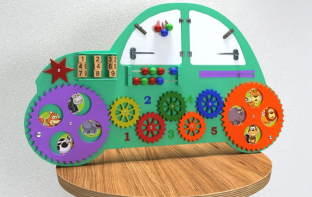 Бизипанель «Машинка» - fgospostavki.ru - Балашиха