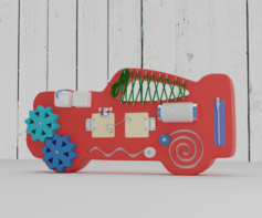 Бизиборд «Машинка» - fgospostavki.ru - Балашиха