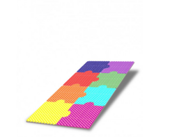 Настенная панель «Разноцветные пазлы» - fgospostavki.ru - Балашиха