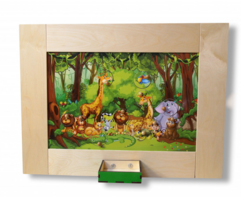 Тактильно-развивающая панель «Мир зверей» - fgospostavki.ru - Балашиха