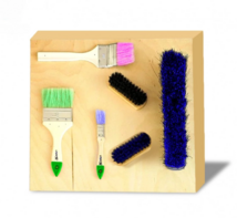 Тактильно-развивающая панель с мягкими кисточками - fgospostavki.ru - Балашиха