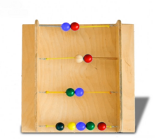 Тактильно-развивающая панель с текстурами и радужными шариками - fgospostavki.ru - Балашиха