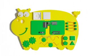 Бизиборд «Неуклюжий бегемот» - fgospostavki.ru - Балашиха