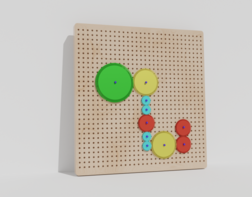 Тактильно–развивающая панель «Механика» - fgospostavki.ru - Балашиха