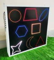 Панель интерактивная со светящимися цветными фигурами - fgospostavki.ru - Балашиха