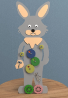 Бизиборд «Пасхальный кролик» - fgospostavki.ru - Балашиха