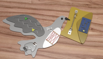 Бизиборд «Почтовый голубь» - fgospostavki.ru - Балашиха