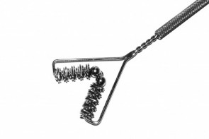 Зонд массажный "Логоёж-рогатка" на толстой ручке с накаткой - fgospostavki.ru - Балашиха