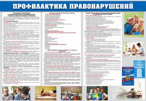 Стенд "Профилактика правонарушений" - fgospostavki.ru - Балашиха