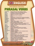 Стенд "Фразовые глаголы" - fgospostavki.ru - Балашиха