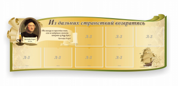 Стенд резной "Из дальних странствий возвратясь" - fgospostavki.ru - Балашиха