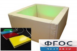 Сухой бассейн интерактивный с клавишами управления (217х217х66 сантиметров) - fgospostavki.ru - Балашиха