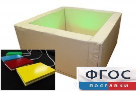 Сухой бассейн интерактивный с клавишами управления (150х150х66 сантиметров) - fgospostavki.ru - Балашиха